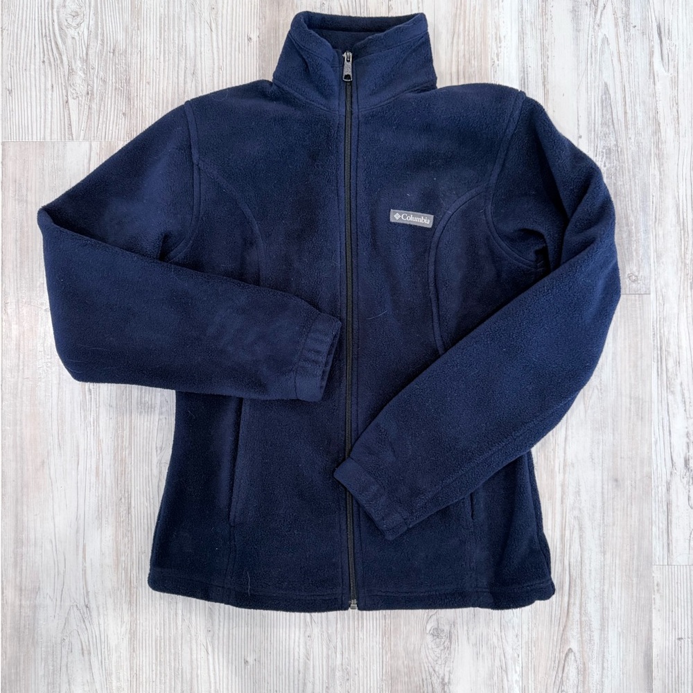 Columbia Dark Blue Fleece Jacket